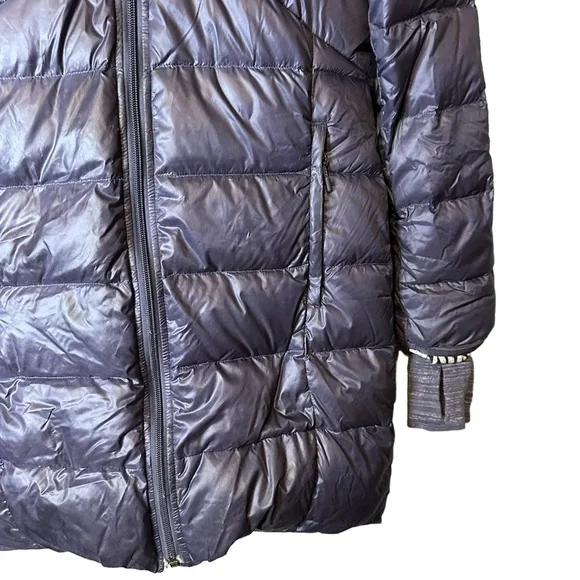 IVIVVA Lululemon Girls Winter Snow Long Down Parka Jacket Size 12 Purple